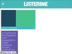 Sites similar to listerine-szajviz.hu