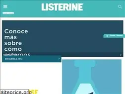 Sites similar to listerine.com.mx