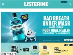 Sites similar to listerine.com.my