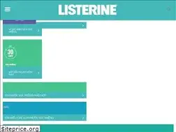 Sites similar to listerine.com.vn