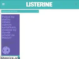 Sites similar to listerine.cz