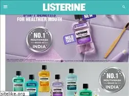 Sites similar to listerine.in