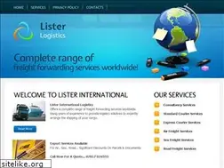 Sites similar to listerlogistics.com