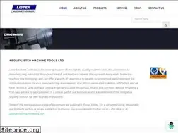 Sites similar to listermachinetools.com