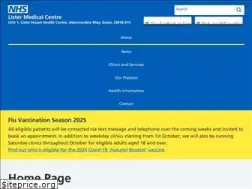 Sites similar to listermedicalcentre.com