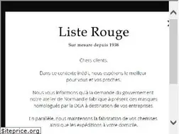 Sites similar to listerouge-paris.com