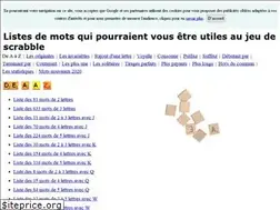 Sites similar to listesdemots.com