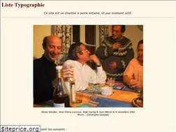 Sites similar to listetypo.free.fr
