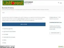 Sites similar to listforest.com