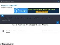 Sites similar to listfreethemes.com