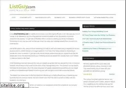 Sites similar to listguy.com