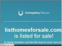 Sites similar to listhomesforsale.com
