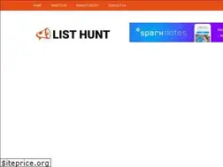 Sites similar to listhunt.co