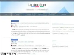 Sites similar to listing-blog.com
