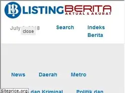 Sites similar to listingberita.com