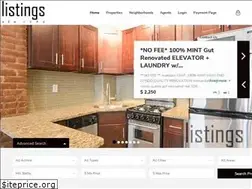 Sites similar to listings-ny.com