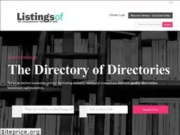 Sites similar to listingsof.com