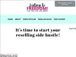Sites similar to listingtofreedom.com