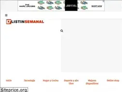 Sites similar to listinsemanal.com