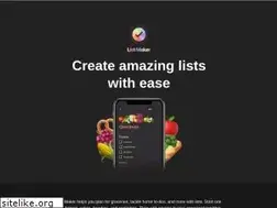 Sites similar to listmakerapp.com