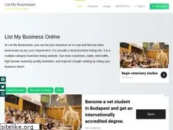 Sites similar to listmybusinesses.com