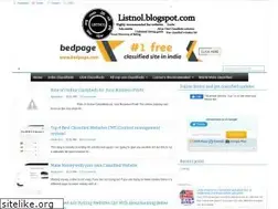 Sites similar to listnol.blogspot.com