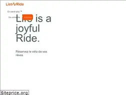 Sites similar to listnride.fr