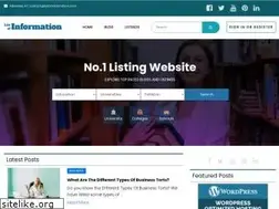 Sites similar to listofinformation.com