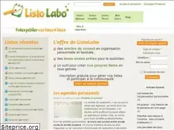 Sites similar to listolabo.com