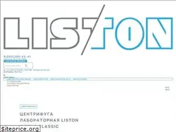 Sites similar to liston.ru