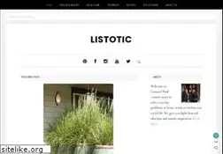 Sites similar to listotic.com