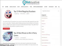 Sites similar to listovative.com