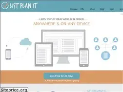 Sites similar to listplanit.com
