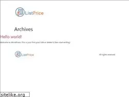 Sites similar to listprice.co.in