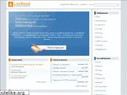 Sites similar to listread.ru