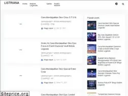 Sites similar to listrianaa.blogspot.com
