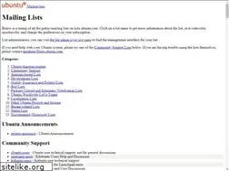 Sites similar to lists.ubuntu.com