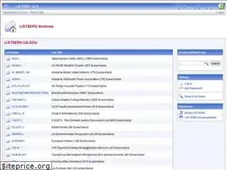Sites similar to listserv.ua.edu