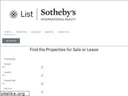 Sites similar to listsothebysrealty.ph