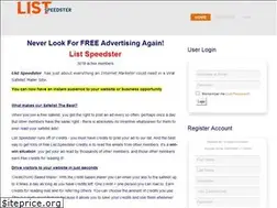 Sites similar to listspeedster.com