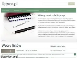 Sites similar to listycv.pl