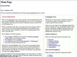 Sites similar to liswiki.org