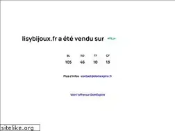 Sites similar to lisybijoux.fr