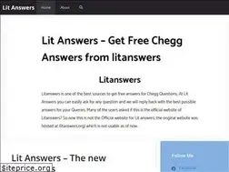 Sites similar to litanswers.net