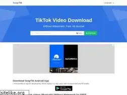 Sites similar to lite.snaptik.app