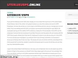 Sites similar to liteblueusps.online