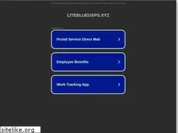 Sites similar to liteblueusps.xyz