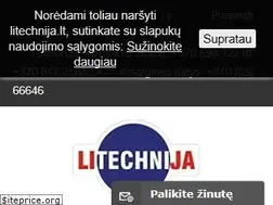 Sites similar to litechnija.lt