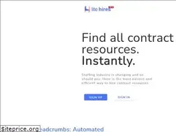 Sites similar to litehires.com