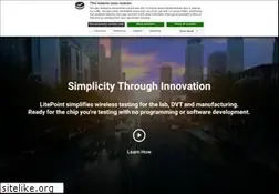 Sites similar to litepoint.com